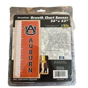 Auburn University, Premium Growth Chart Banner 24" x 62"